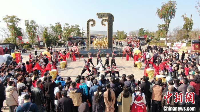 春節(jié)假期?；韬顕?guó)遺址公園成江西文博游“頂流”