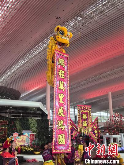 春節(jié)假期廣州白云機(jī)場(chǎng)累計(jì)接送旅客逾195萬(wàn)人次