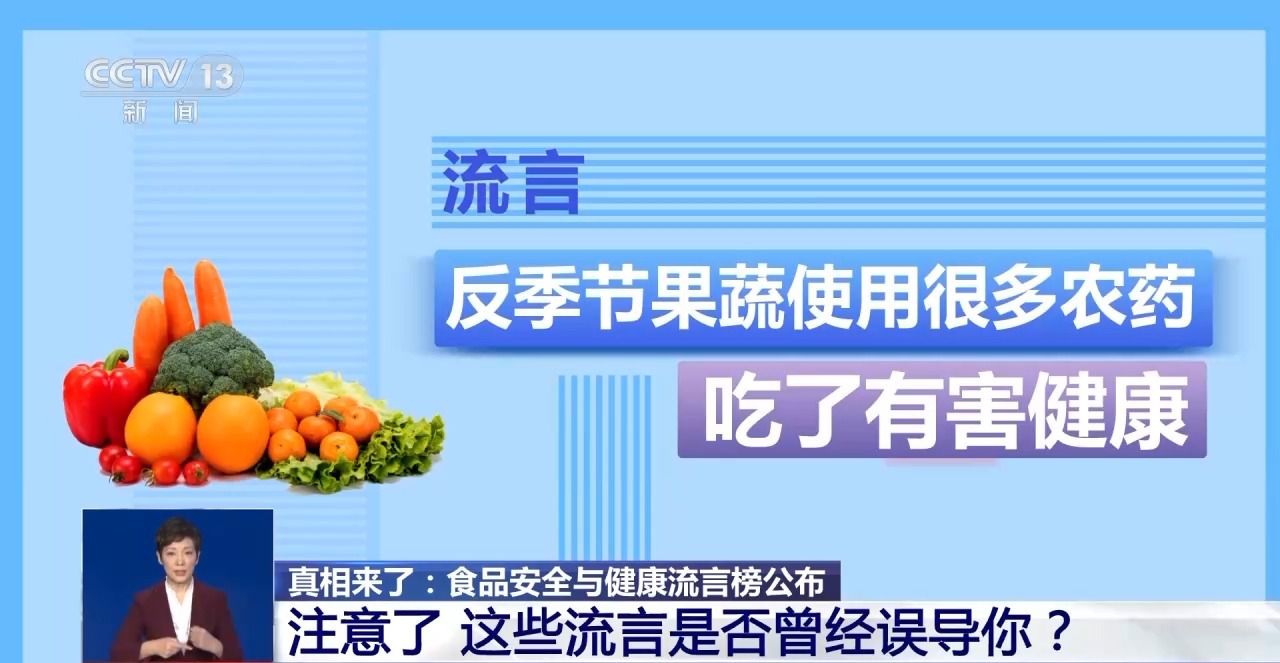 2024年食品安全與健康流言榜發(fā)布 這些都是真的嗎？真相來(lái)了