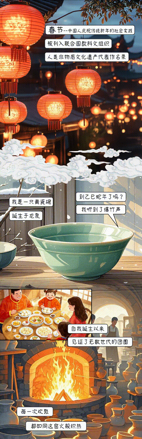 青瓷碗里的非遺年