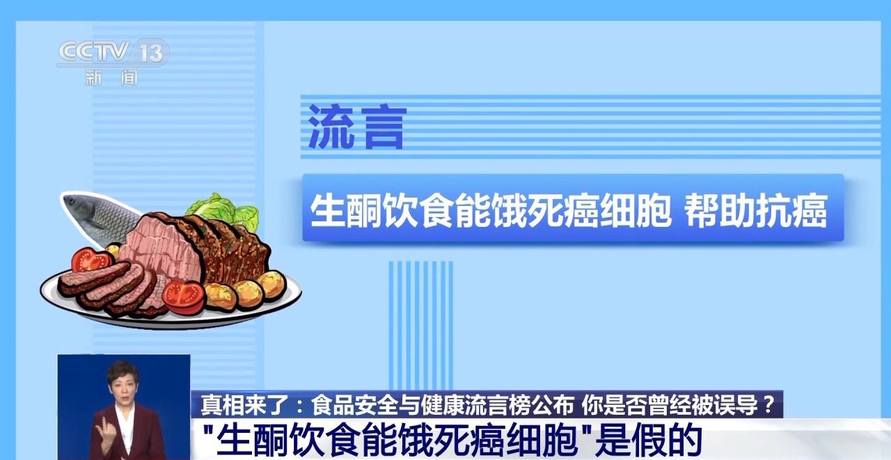 2024年食品安全與健康流言榜發(fā)布 這些都是真的嗎？真相來(lái)了