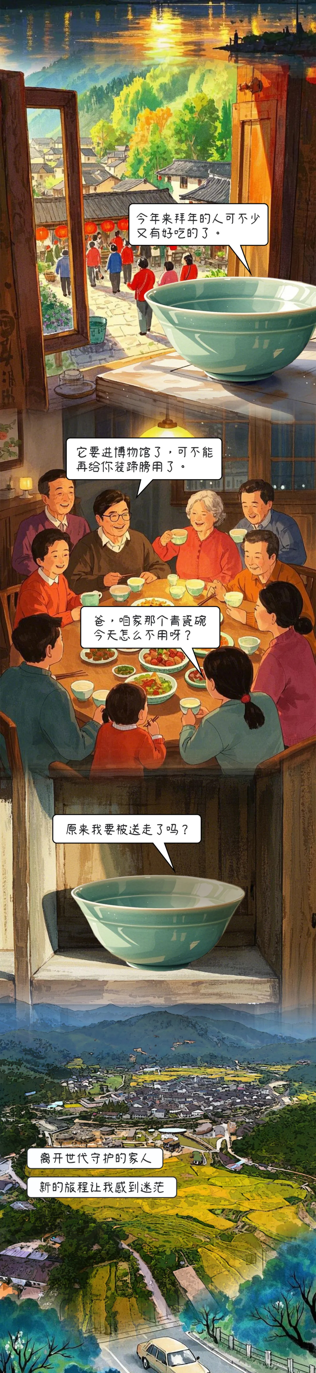 青瓷碗里的非遺年