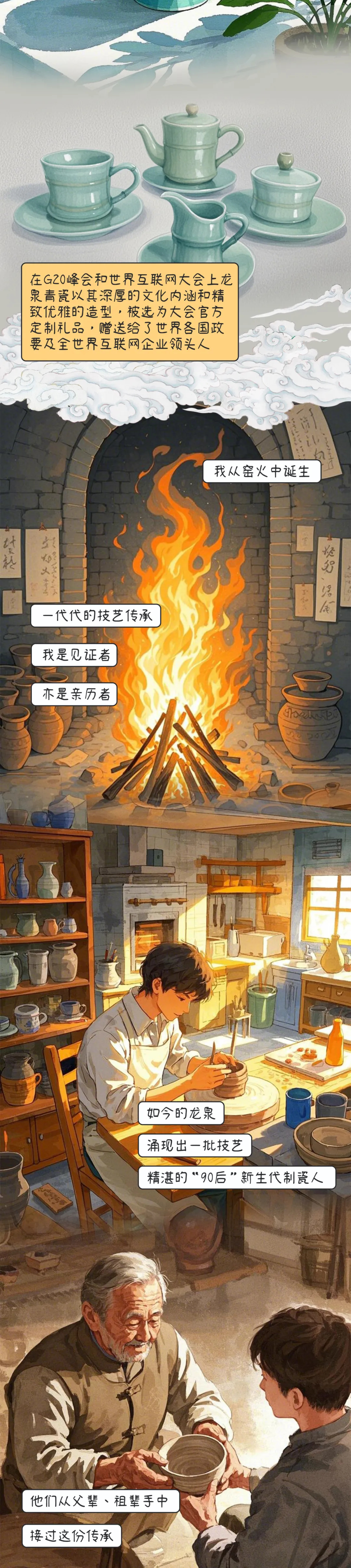 青瓷碗里的非遺年