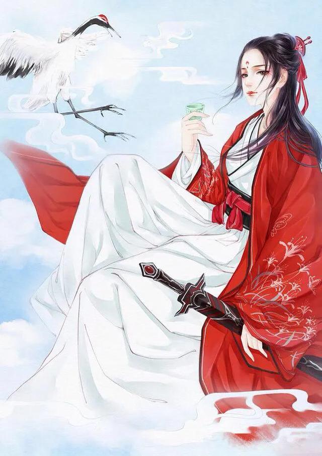 脾氣暴躁的美女狠人，出手凌厲的武林高手，紅衣女劍客