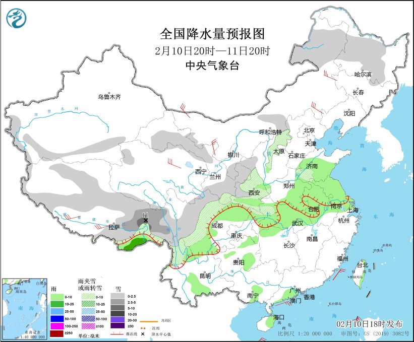 新一股冷空氣影響我國 中東部有大范圍弱降水