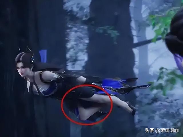 斗破蒼穹：絕色佳人曹穎，卻因一場意外的“春光乍泄”