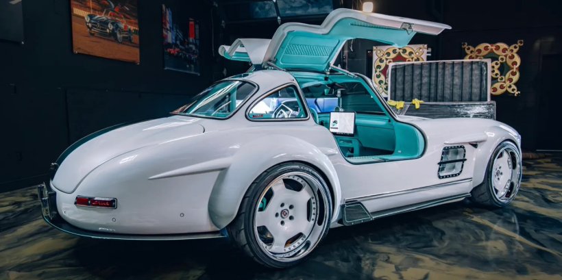 經(jīng)典跑車重獲新生？美國(guó) S-Klub 公司將特斯拉 Model 3“爆改”成奔馳 300 SL