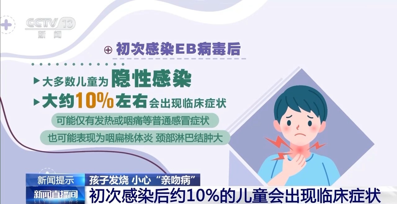 孩子不能又親又抱 當(dāng)心“親吻病”→